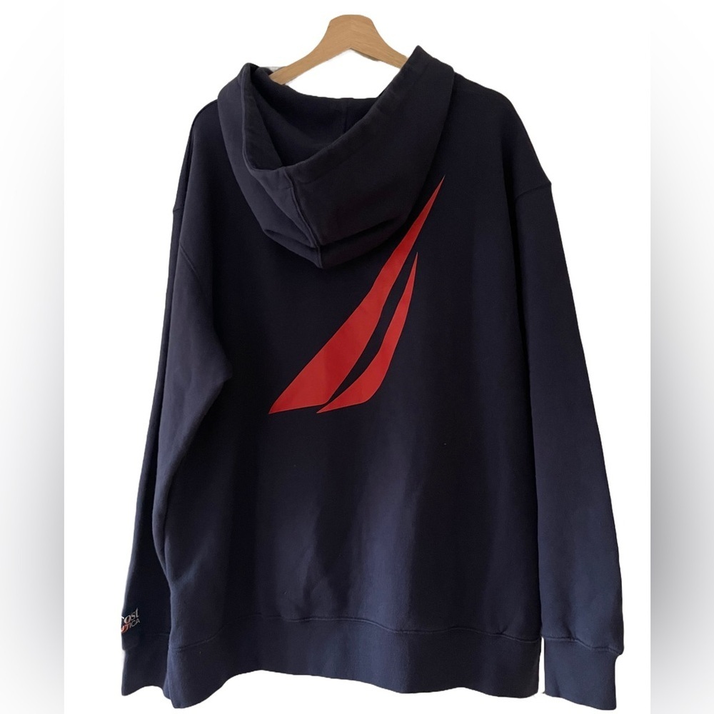 Krost Nautica Fair Winds Vented Large Navy Urban Outfitters Hoodie Nordstrom NWT - Picture 5 of 14
